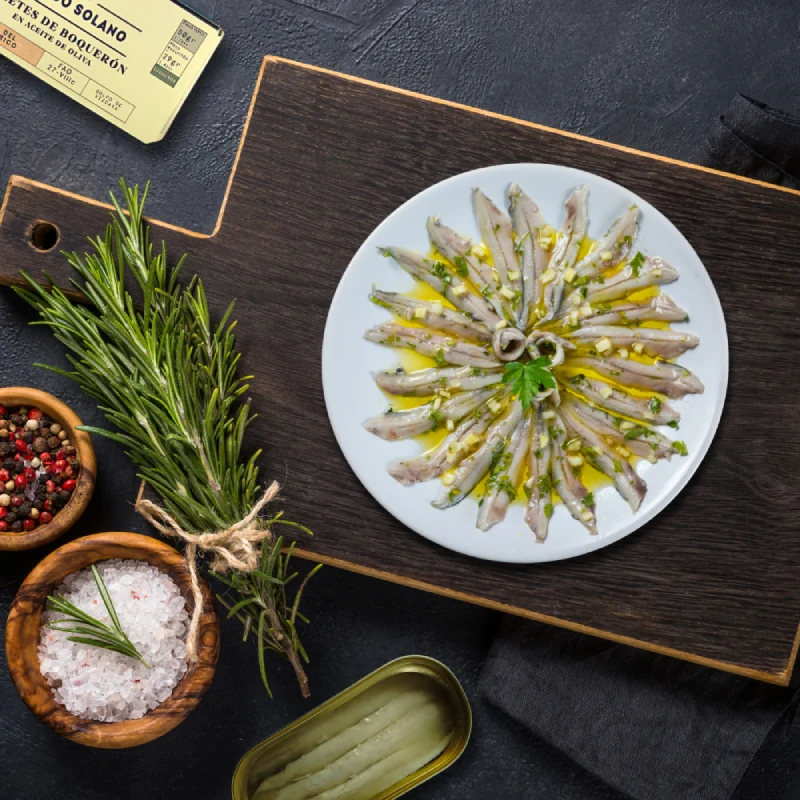 Filetes de boquerón 50g gourmet españa